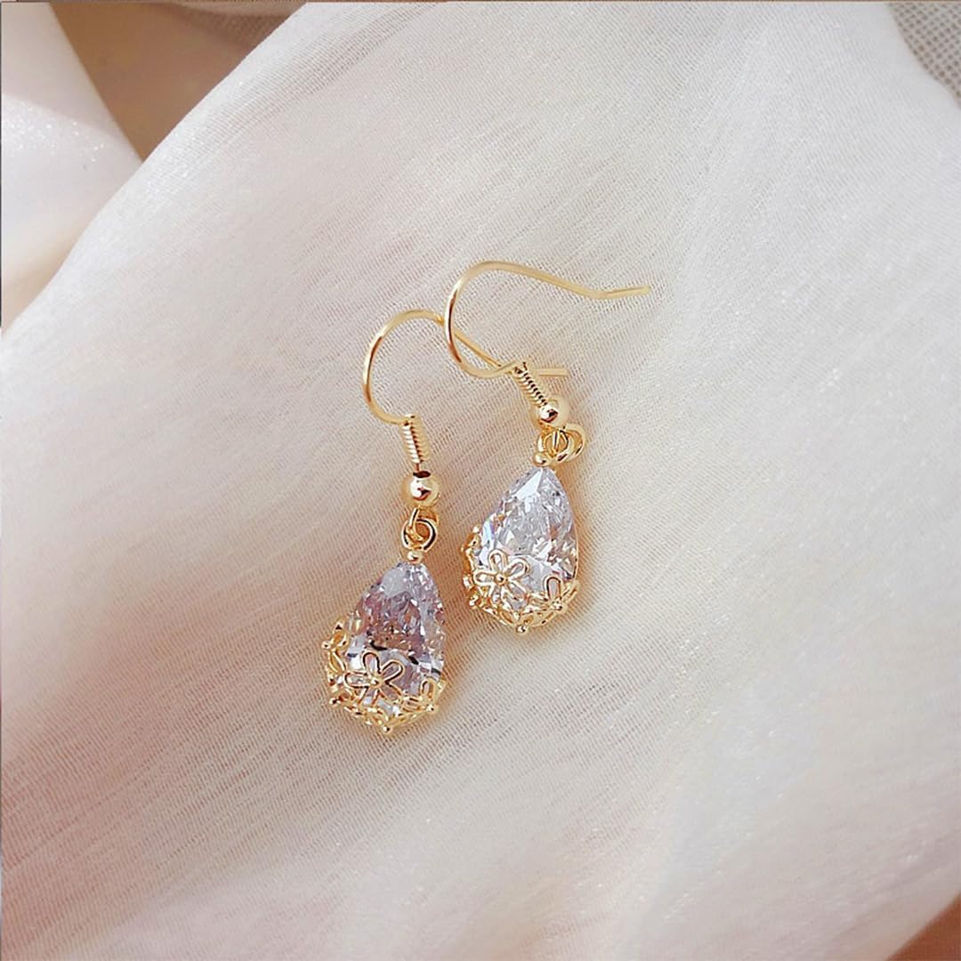 Elyra Joyas | Set RainDrop con Cristales Naturales
