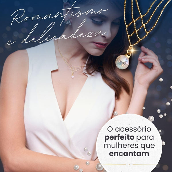 Elyra Joyas | Collar Angelic Trenzado con Perla