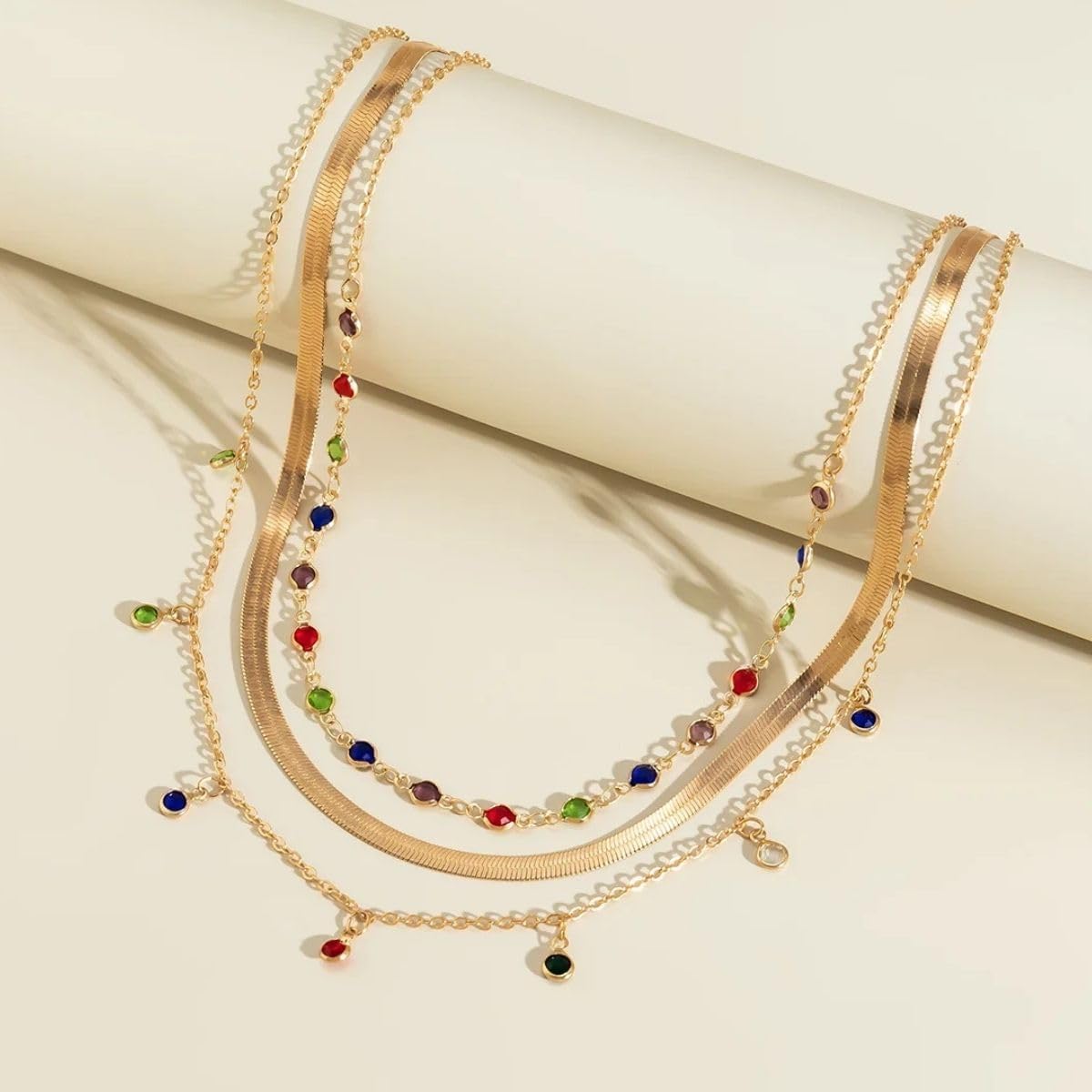 Elyra Joyas | Trío de Collares Powerful Colors
